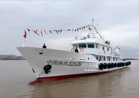 总投资1500万元 盐城响水200吨级渔政执法船正式服役