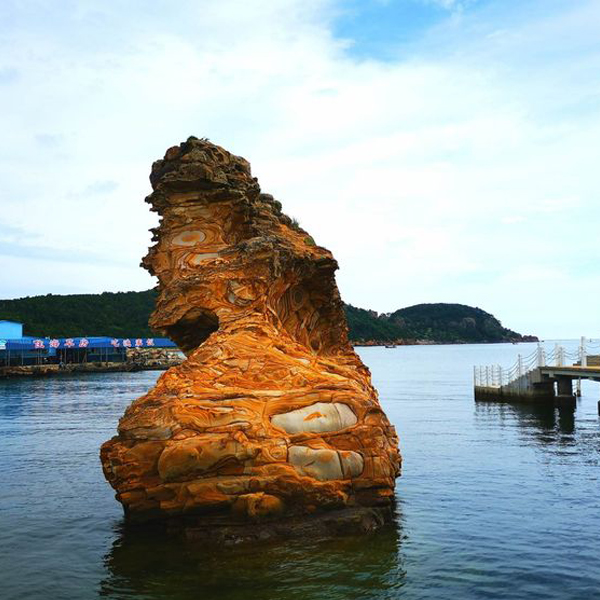 海上瑰宝，中华第一奇石—花斑彩石